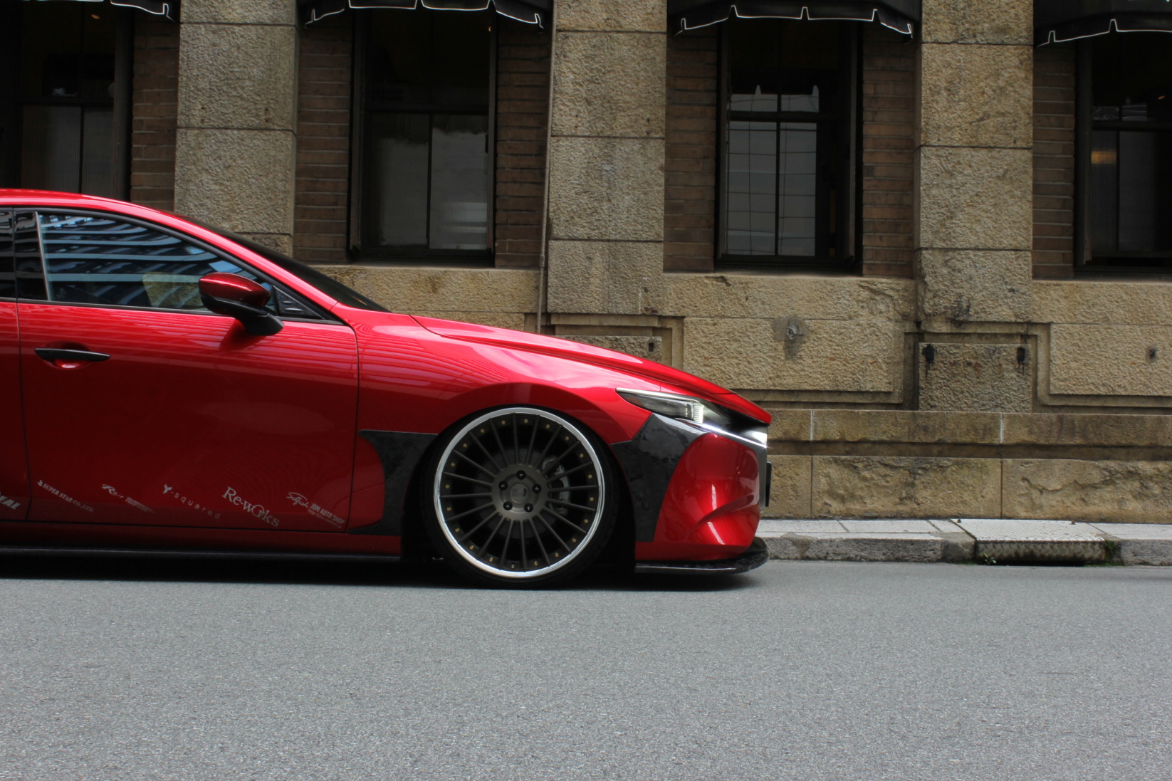 MAZDA3 フロントリップスポイラー