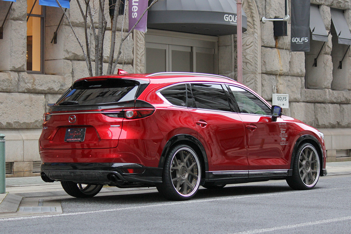 CX8 リアスポイラー(3ピースセット)