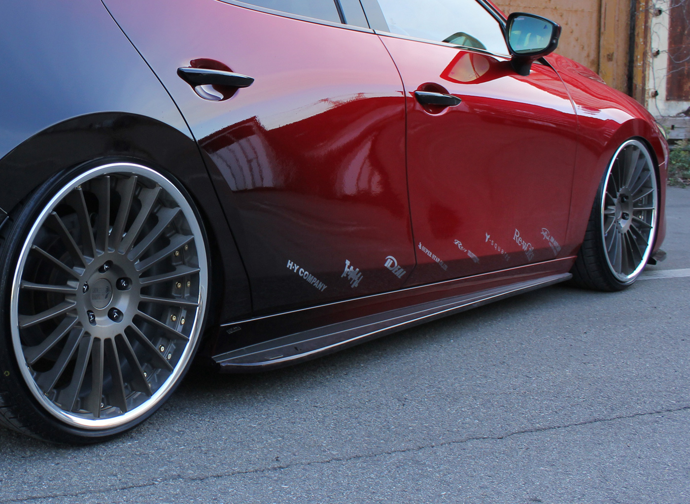 MAZDA3 サイドスカート（左右）