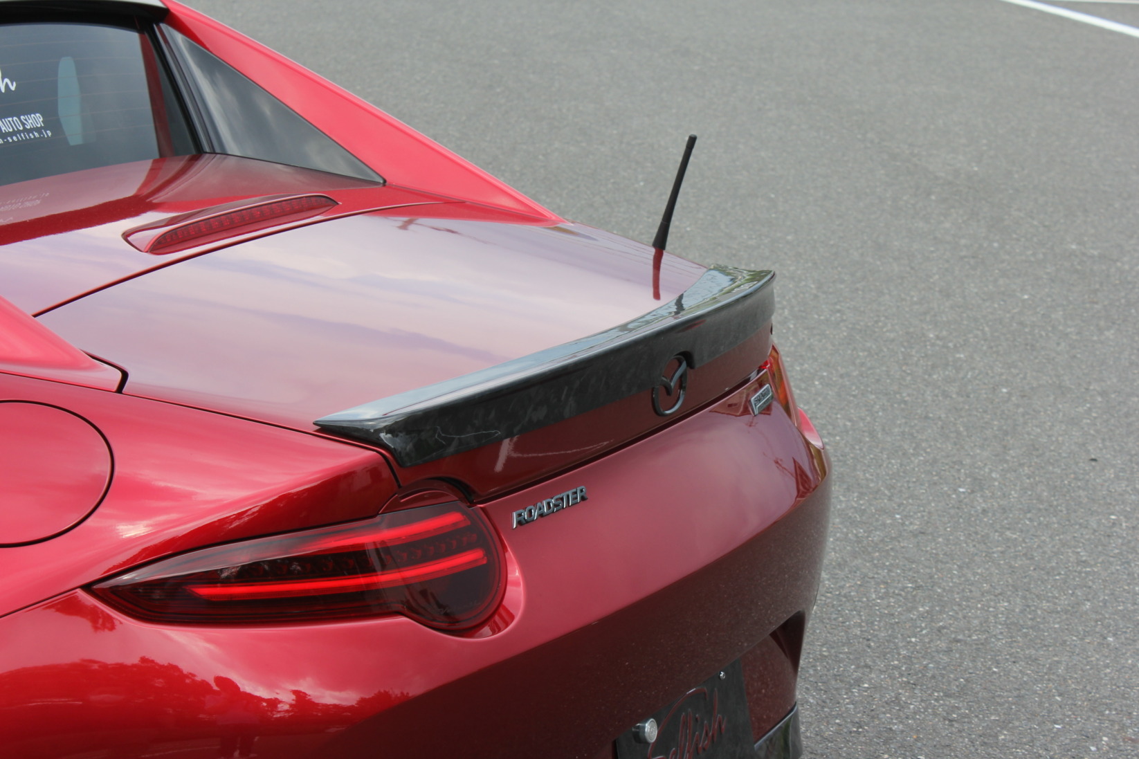 Roadster（ND）トランクスポイラー（RF専用）